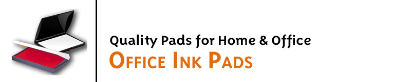 Long lasting quality stamp pads for home and office use come in many sizes. Economical pads are great for rubber stamping and are ready to ship. Order online!